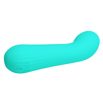 Pretty Love - Faun - Buigzame G-Spot Vibrator - Turquoise-Erotiekvoordeel.nl