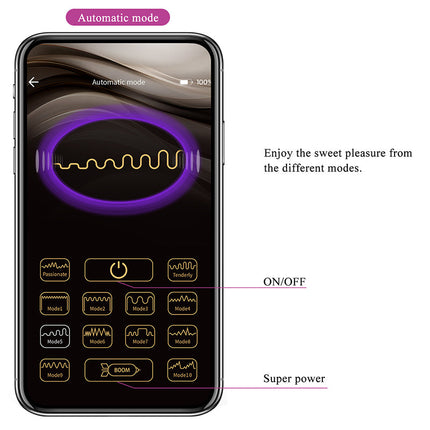 Pretty Love - Billy - G-Spot Vibrator - App Control - Paars-Erotiekvoordeel.nl