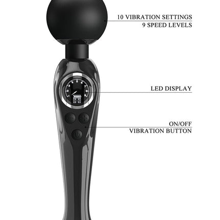 Pretty Love - Skyler - Stabvibrator - mit LCD-Display - Schwarz