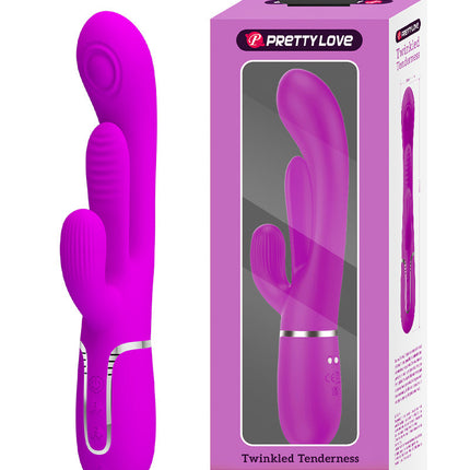 Pretty Love - Shania - Stotende Rabbit Vibrator - Dieproze-Erotiekvoordeel.nl