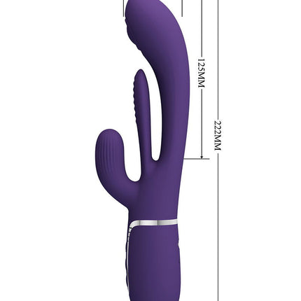 Pretty Love - Shania - Kloppende Rabbit Vibrator - Paars-Erotiekvoordeel.nl