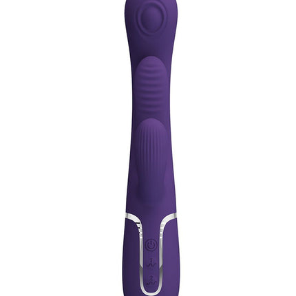 Pretty Love - Shania - Kloppende Rabbit Vibrator - Paars-Erotiekvoordeel.nl