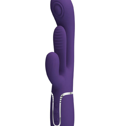 Pretty Love - Shania - Kloppende Rabbit Vibrator - Paars-Erotiekvoordeel.nl
