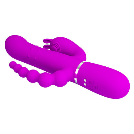 Pretty Love - Cammy - Triple Vibrator - Dieproze-Erotiekvoordeel.nl