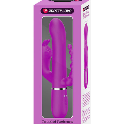 Pretty Love - Cammy - Triple Vibrator - Dieproze-Erotiekvoordeel.nl