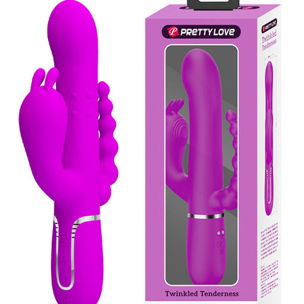 Pretty Love - Cammy - Triple Vibrator - Dieproze-Erotiekvoordeel.nl