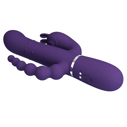 Pretty Love - Cammy - Triple Vibrator - Paars-Erotiekvoordeel.nl