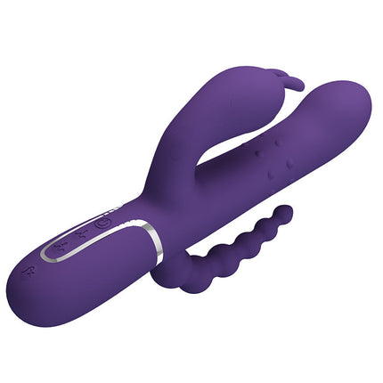 Pretty Love - Cammy - Triple Vibrator - Paars-Erotiekvoordeel.nl