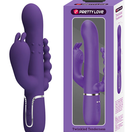 Pretty Love - Cammy - Triple Vibrator - Paars-Erotiekvoordeel.nl