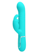 Pretty Love - Coale - Rabbit Vibrator - Groen-Erotiekvoordeel.nl