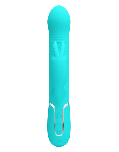 Pretty Love - Coale - Rabbit Vibrator - Groen-Erotiekvoordeel.nl