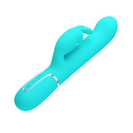 Pretty Love - Coale - Rabbit Vibrator - Groen-Erotiekvoordeel.nl