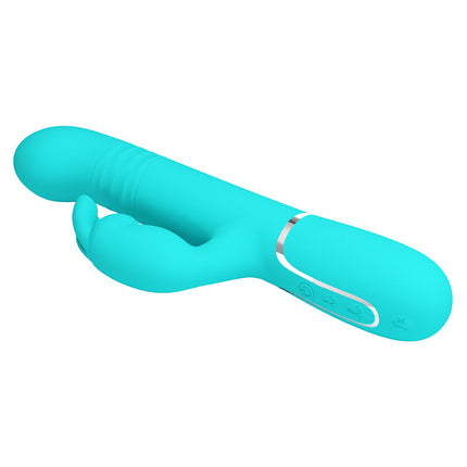 Pretty Love - Coale - Rabbit Vibrator - Groen-Erotiekvoordeel.nl