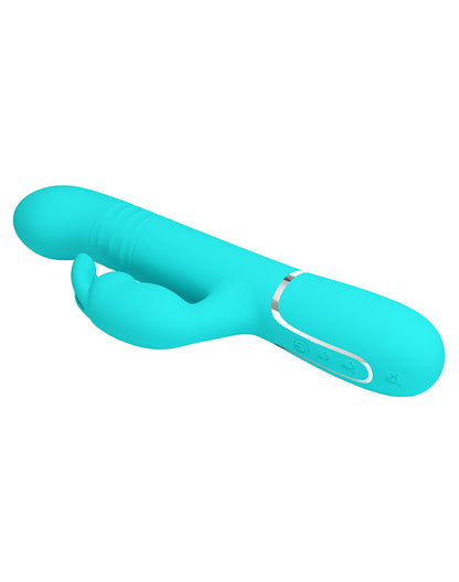 Pretty Love - Coale - Rabbit Vibrator - Groen-Erotiekvoordeel.nl