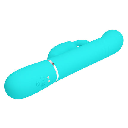 Pretty Love - Coale - Rabbit Vibrator - Groen-Erotiekvoordeel.nl