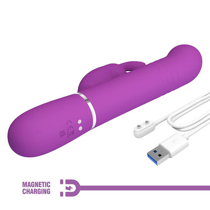 Pretty Love - Coale - Rabbit Vibrator - Paars-Erotiekvoordeel.nl