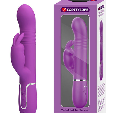 Pretty Love - Coale - Rabbit Vibrator - Paars-Erotiekvoordeel.nl