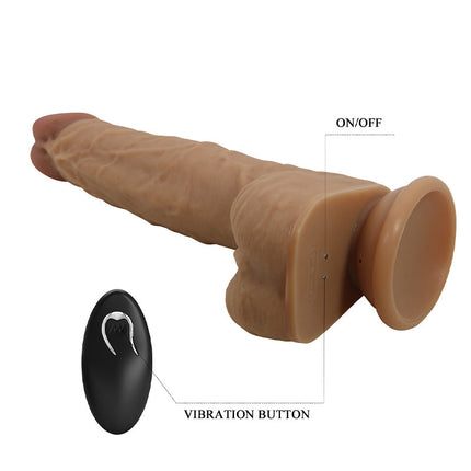 Pretty Love - Jonathan - Stotende Vibrator die levensecht aanvoelt - Medium Huidskleur-Erotiekvoordeel.nl