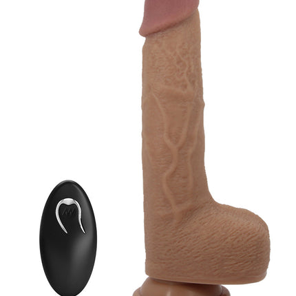 Pretty Love - Tommy - Stotende Vibrator die levensecht aanvoelt - Medium Huidskleur-Erotiekvoordeel.nl
