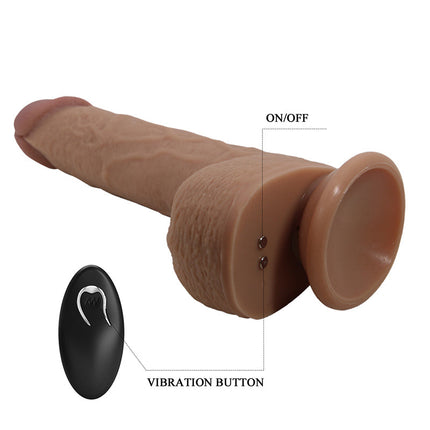 Pretty Love - Tommy - Stotende Vibrator die levensecht aanvoelt - Medium Huidskleur-Erotiekvoordeel.nl