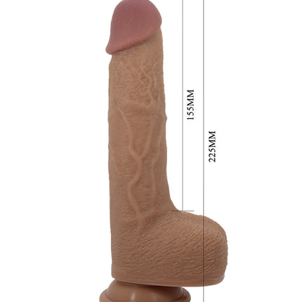 Pretty Love - Tommy - Stotende Vibrator die levensecht aanvoelt - Medium Huidskleur-Erotiekvoordeel.nl