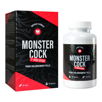 Morningstar - Devils Candy Monster Cock 7" Overstock - Hardere Erecties - 60 tabletten-Erotiekvoordeel.nl