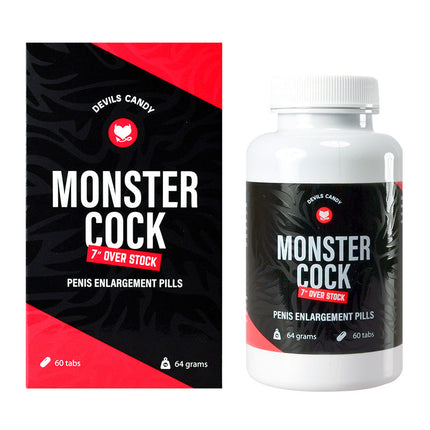 Morningstar - Devils Candy Monster Cock 7" Overstock - Hardere Erecties - 60 tabletten-Erotiekvoordeel.nl