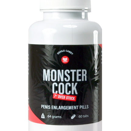 Morningstar - Devils Candy Monster Cock 7" Overstock - Hardere Erecties - 60 tabletten-Erotiekvoordeel.nl