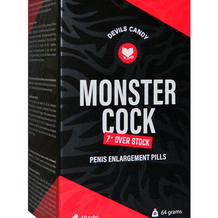 Morningstar - Devils Candy Monster Cock 7" Overstock - Hardere Erecties - 60 tabletten-Erotiekvoordeel.nl