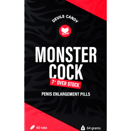 Morningstar - Devils Candy Monster Cock 7" Overstock - Hardere Erecties - 60 tabletten-Erotiekvoordeel.nl