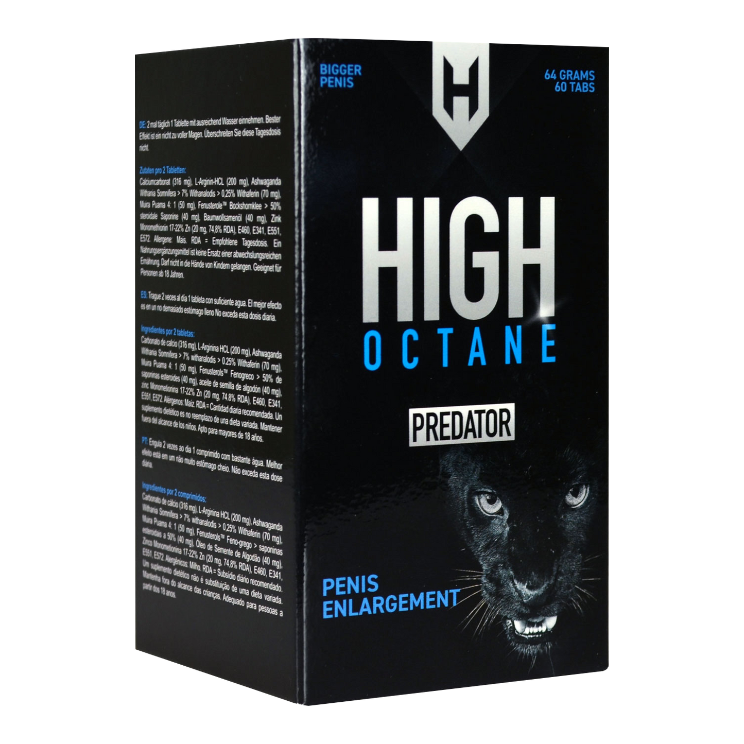 Morningstar - High Octane - Predator - Penisvergroting - 60 tabletten-Erotiekvoordeel.nl