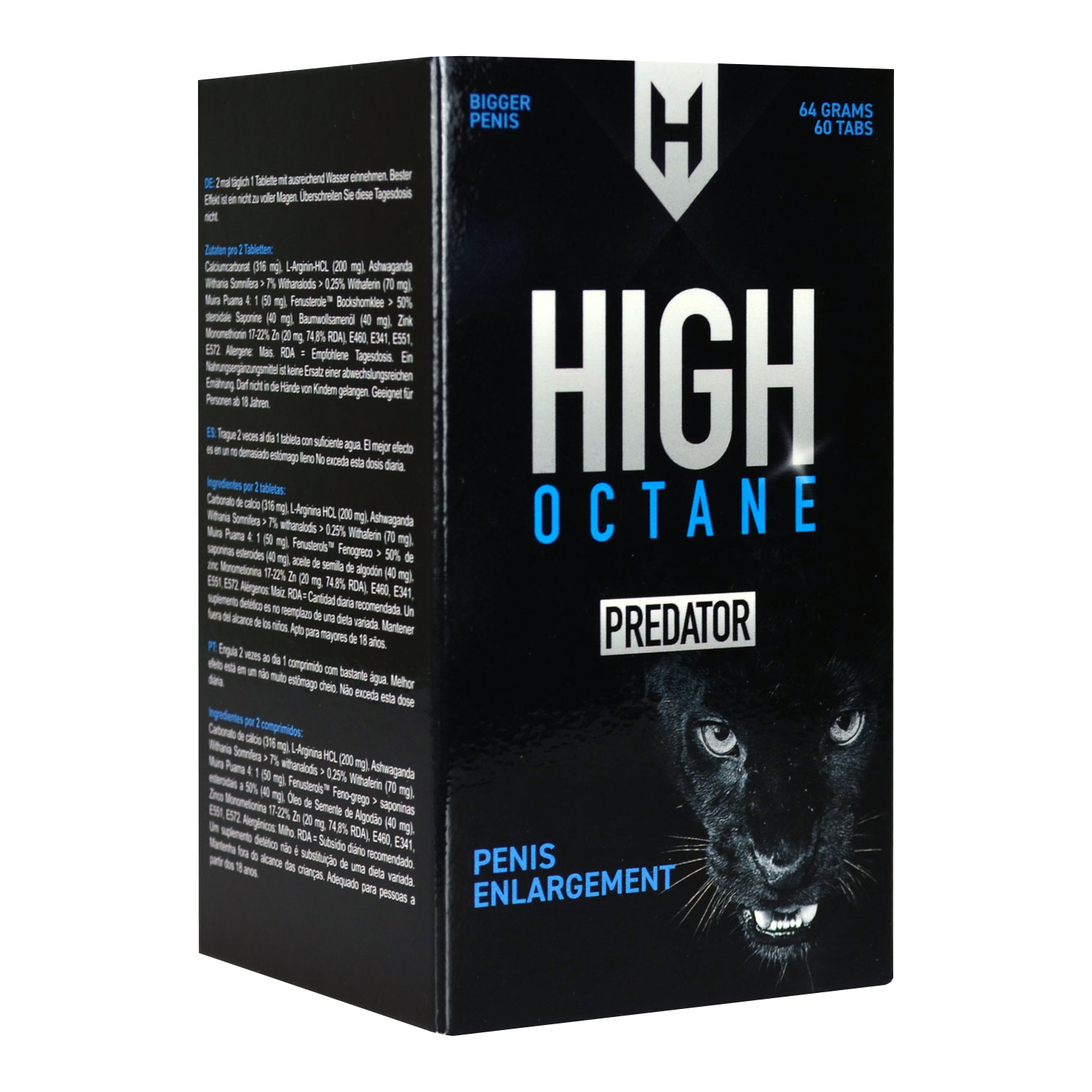 Morningstar - High Octane - Predator - Penisvergroting - 60 tabletten-Erotiekvoordeel.nl