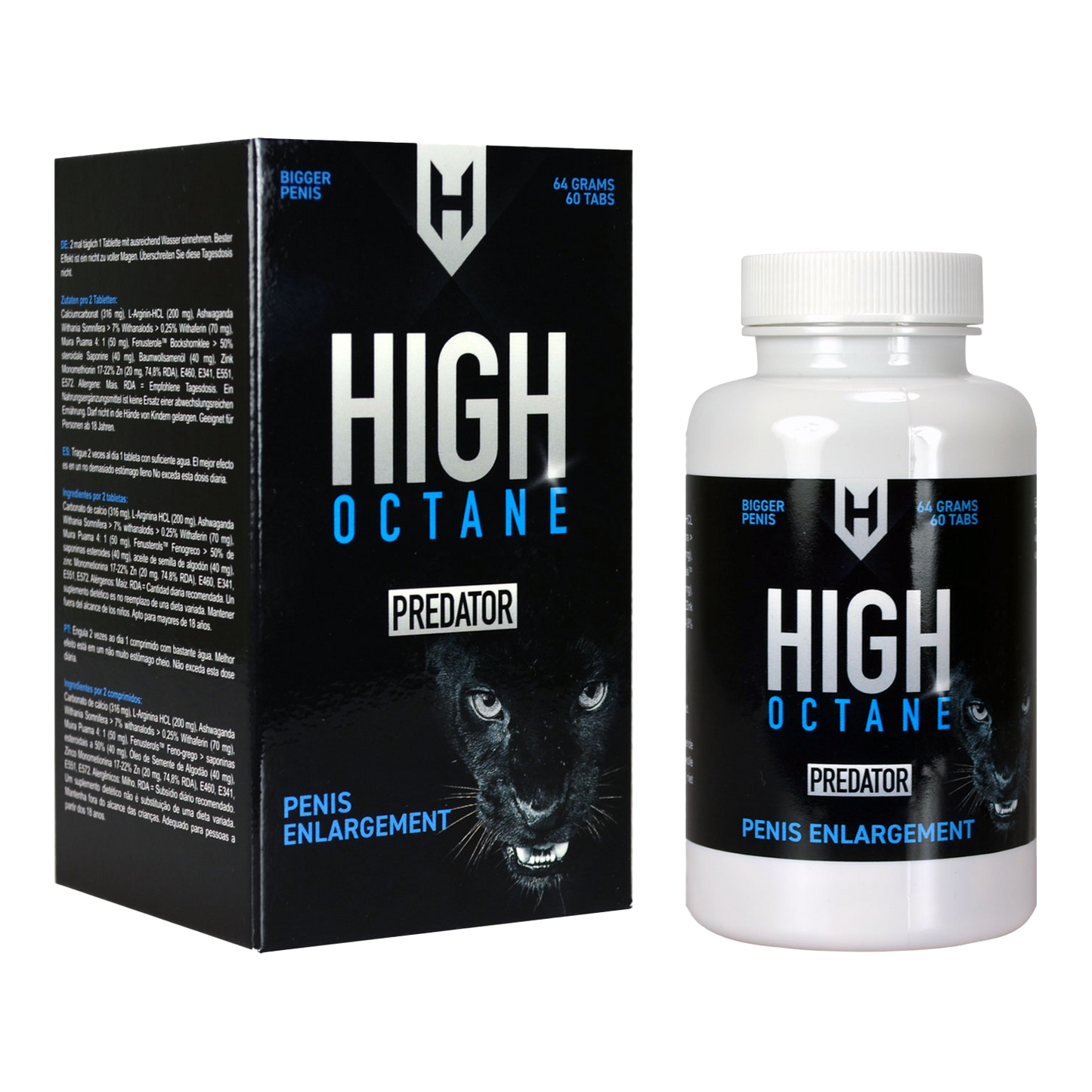 Morningstar - High Octane - Predator - Penisvergroting - 60 tabletten-Erotiekvoordeel.nl