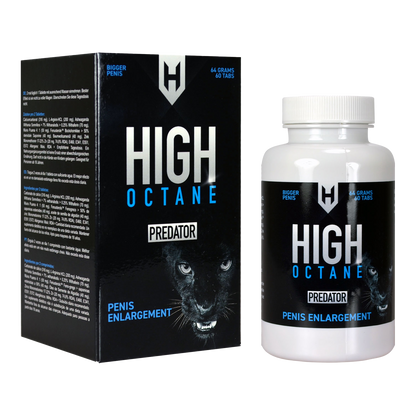 Morningstar - High Octane - Predator - Penisvergroting - 60 tabletten-Erotiekvoordeel.nl