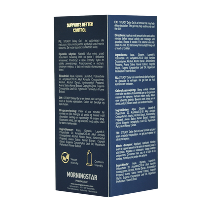 Morningstar - Steady - Delay Gel - 50 ml-Erotiekvoordeel.nl