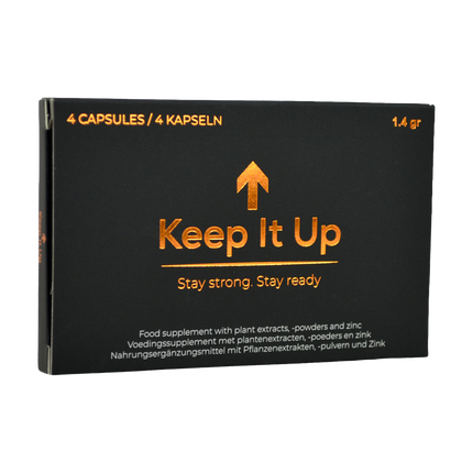 Morningstar - Keep It Up - Erectiecapsules - 4-pack-Erotiekvoordeel.nl