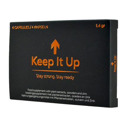 Morningstar - Keep It Up - Erectiecapsules - 4-pack-Erotiekvoordeel.nl
