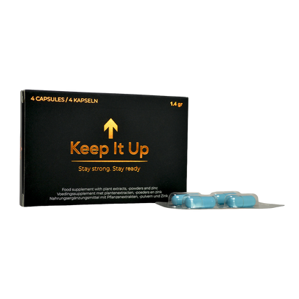 Morningstar - Keep It Up - Erectiecapsules - 4-pack-Erotiekvoordeel.nl