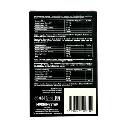 Morningstar - Keep It Up - Erectiecapsules - 4-pack-Erotiekvoordeel.nl