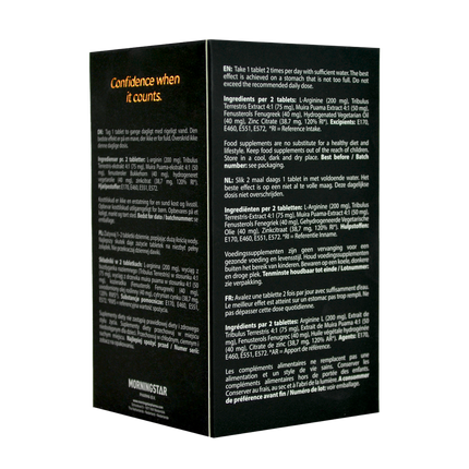 Morningstar - Keep It Up - Penisvergroting - 60 tabletten-Erotiekvoordeel.nl