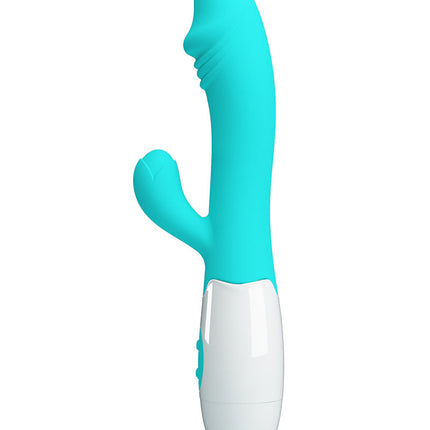 Pretty Love - Snappy - G-Spot Rabbit Vibrator - Turquoise-Erotiekvoordeel.nl