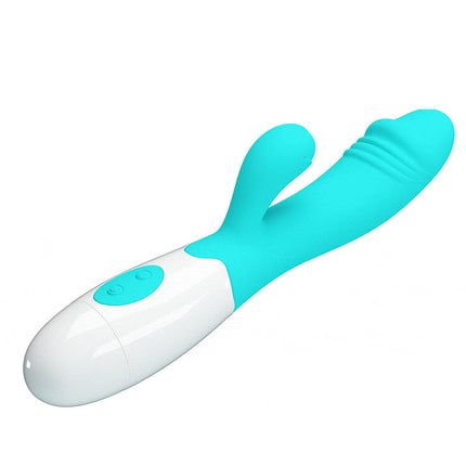Pretty Love - Snappy - G-Spot Rabbit Vibrator - Turquoise-Erotiekvoordeel.nl
