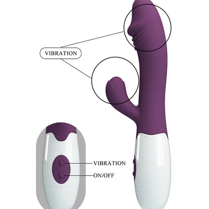 Pretty Love - Snappy - G-Spot Rabbit Vibrator - Paars-Erotiekvoordeel.nl