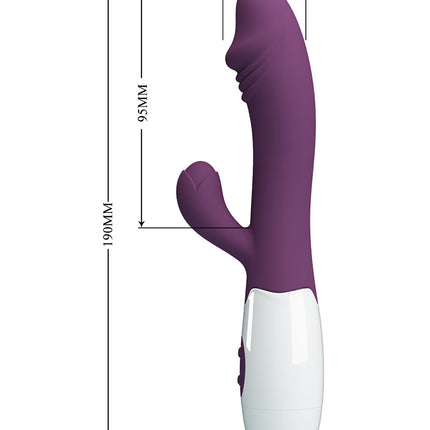 Pretty Love - Snappy - G-Spot Rabbit Vibrator - Paars-Erotiekvoordeel.nl