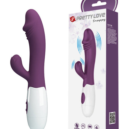 Pretty Love - Snappy - G-Spot Rabbit Vibrator - Paars-Erotiekvoordeel.nl