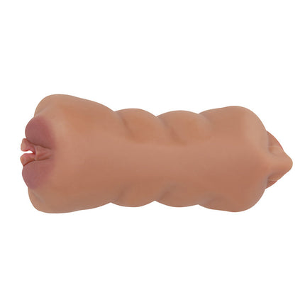 Crazy Bull - Sarah - Premium Masturbator met Twee Ingangen - Bruin-Erotiekvoordeel.nl