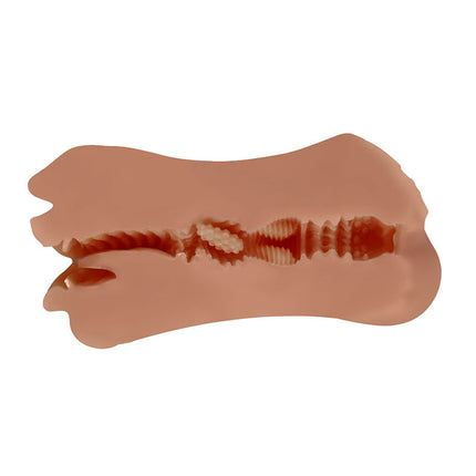 Crazy Bull - Zoey - Premium Masturbator met Twee Ingangen - Medium Huidskleur-Erotiekvoordeel.nl
