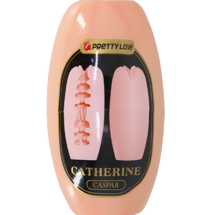 Pretty Love - Catherine Caspar - Mini Masturbator - Lichte Huidskleur-Erotiekvoordeel.nl