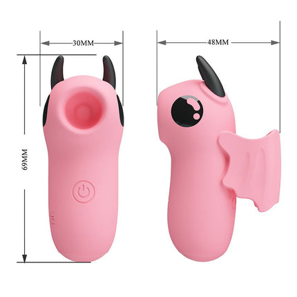 Pretty Love - Mini Fun Toys - Magic Devil - Vinger Vibrator - Roze-Rimbastore.com