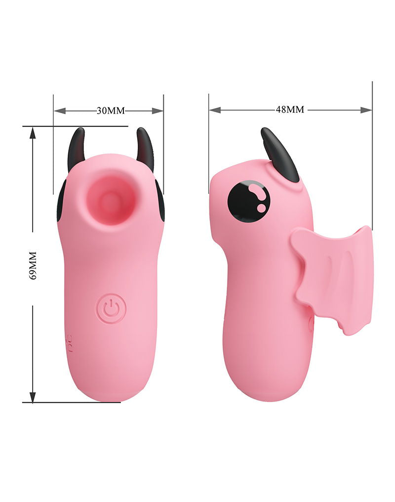 Pretty Love - Mini Fun Toys - Magic Devil - Vinger Vibrator - Roze-Rimbastore.com